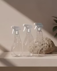 Gennemsigtige sprayflasker